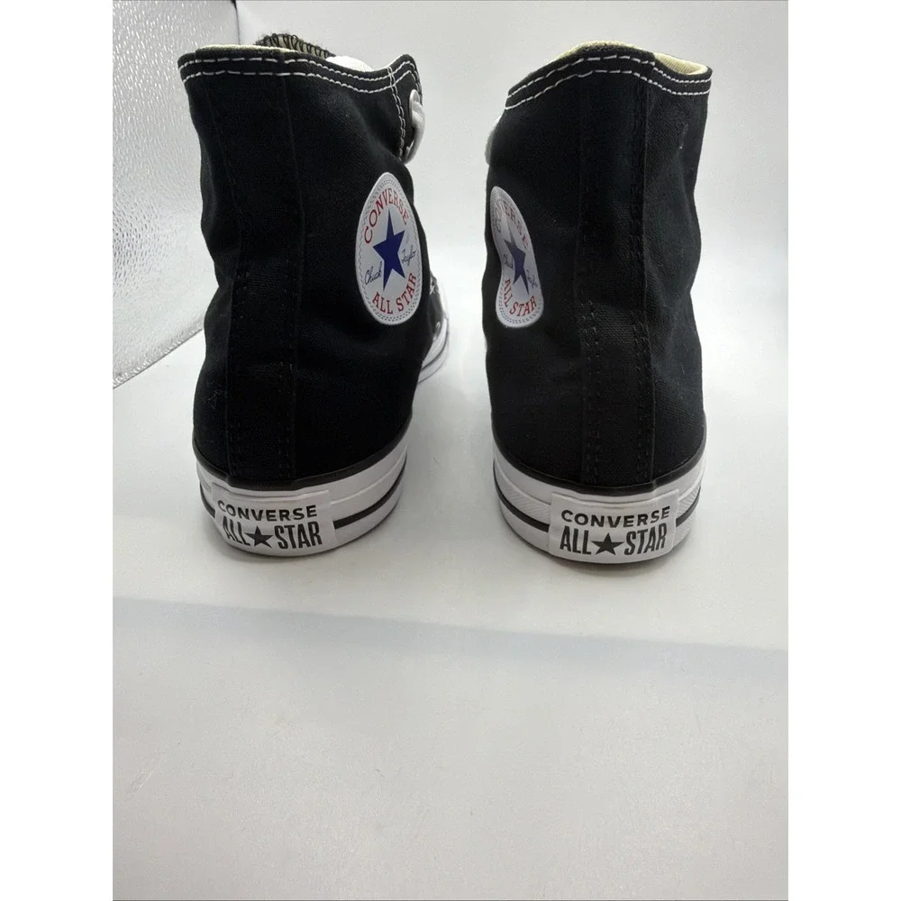 Converse All Star Chuck Taylor High Top Sneakers Black Size Men 7.5 Women's 9. 5